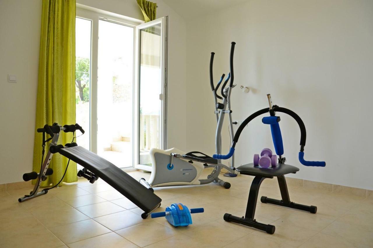 Villa Maslina, With Private 32M2Pool, Panoramic Views On 100Km Coastline, 12 Pax Lokva Rogoznica Esterno foto