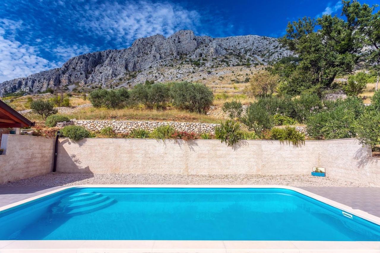 Villa Maslina, With Private 32M2Pool, Panoramic Views On 100Km Coastline, 12 Pax Lokva Rogoznica Esterno foto